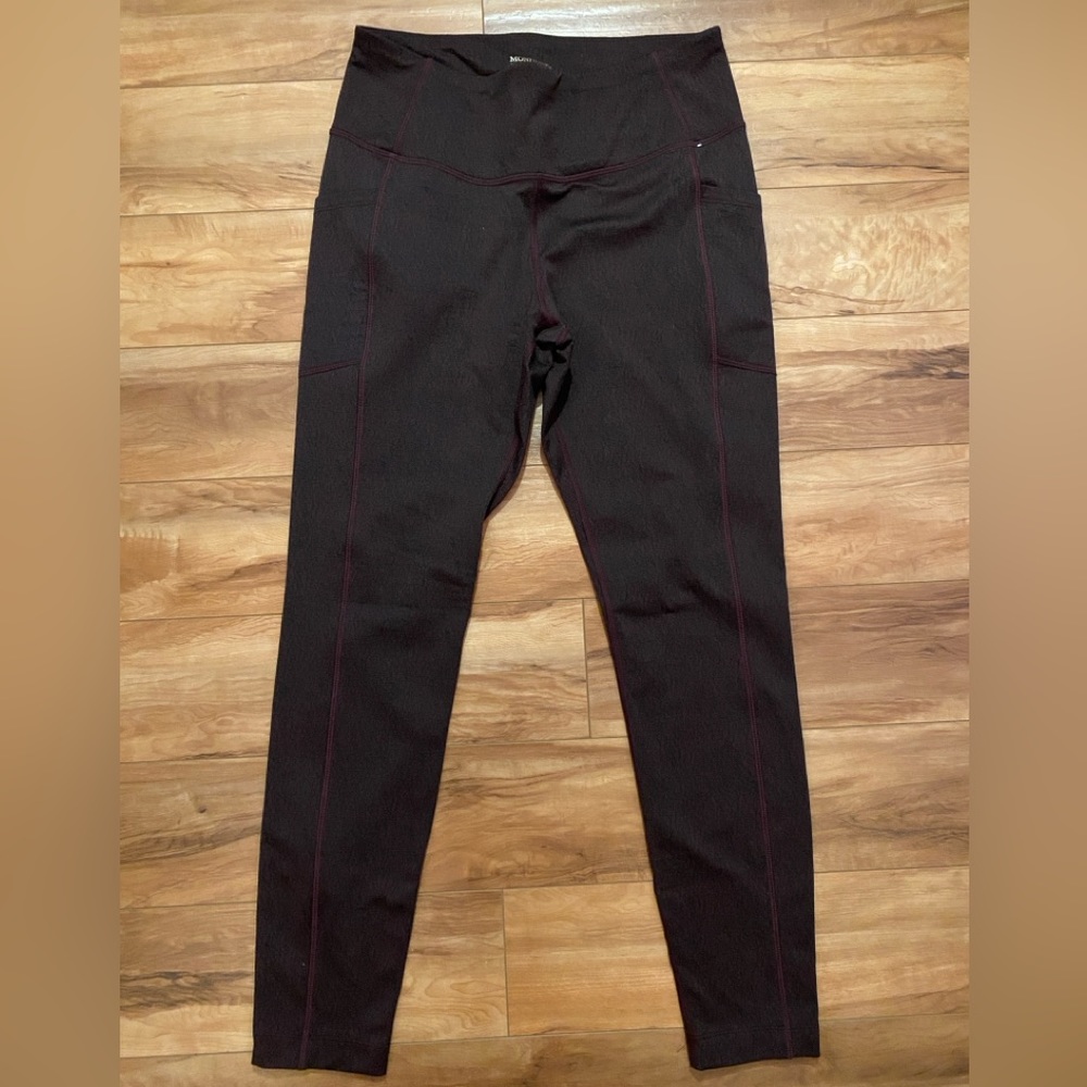 Mondetta Luxury Burgundy Leggings